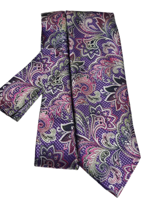 Barcelona Tie & Pocket Square - 2215