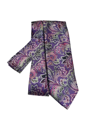 Barcelona Tie & Pocket Square - 2215