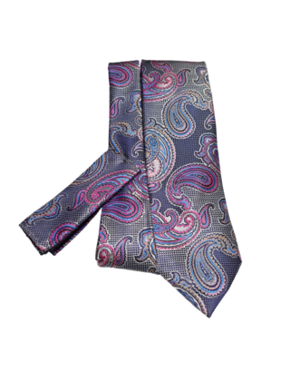 Barcelona Tie & Pocket Square - 2336