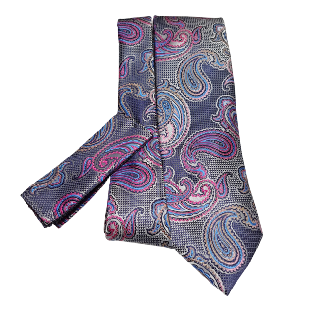 Barcelona Tie & Pocket Square - 2336 Barcelona Tie & Pocket Square - 2336