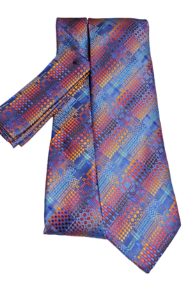 Barcelona Tie & Pocket Square - 2618