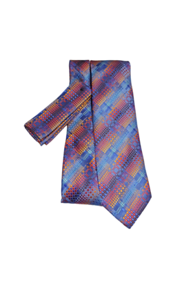 Barcelona Tie & Pocket Square - 2618