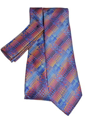 Barcelona Tie & Pocket Square - 2618