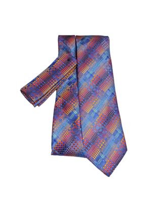 Barcelona Tie & Pocket Square - 2618
