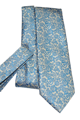 Barcelona Tie & Pocket Square - 2244