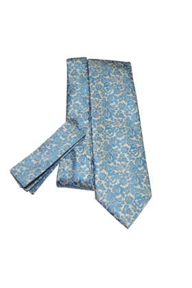 Barcelona Tie & Pocket Square - 2244