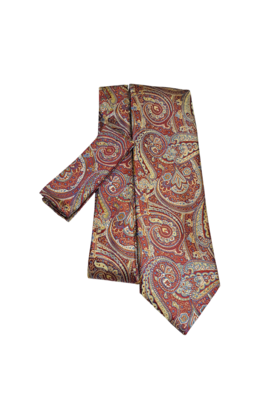 Barcelona Tie & Pocket Square - 2094