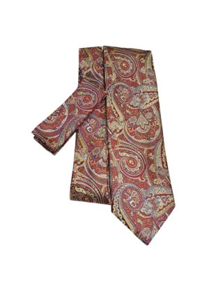 Barcelona Tie & Pocket Square - 2094