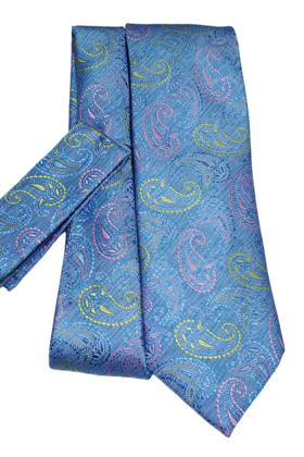 Barcelona Tie & Pocket Square - 1867