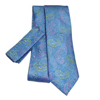 Barcelona Tie & Pocket Square - 1867