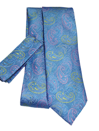 Barcelona Tie & Pocket Square - 1867