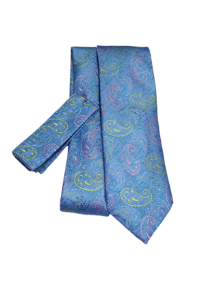 Barcelona Tie & Pocket Square - 1867