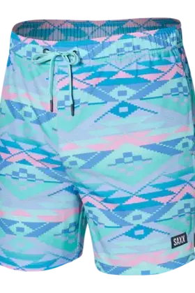 SAXX OH BUOY 5" Swimshorts - Geo Gradiant