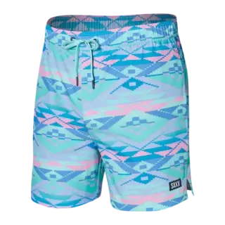 SAXX OH BUOY 5" Swimshorts - Geo Gradiant