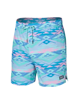 SAXX OH BUOY 5" Swimshorts - Geo Gradiant