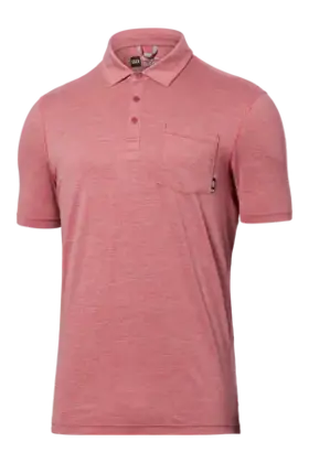 SAXX DROPTEMP Polo - Gumball Heather