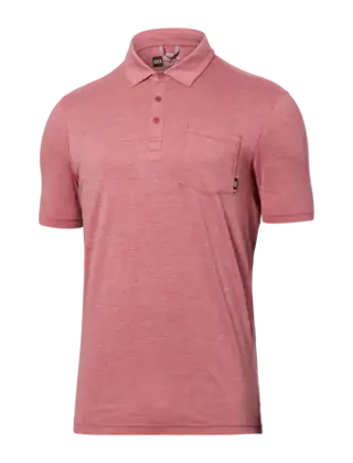 SAXX DROPTEMP Polo - Gumball Heather