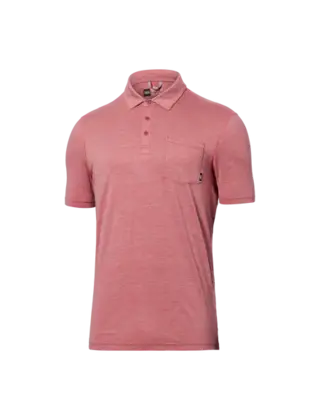 SAXX DROPTEMP Polo - Gumball Heather