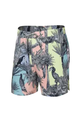 SAXX OH BUOY 5" Swimshorts - Aviary