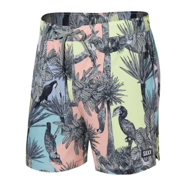 SAXX OH BUOY 5" Swimshorts - Aviary