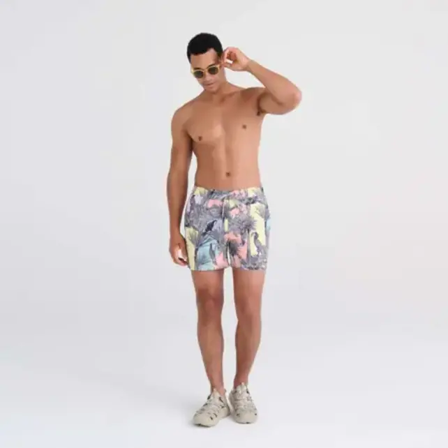 SAXX OH BUOY 5" Swimshorts - Aviary