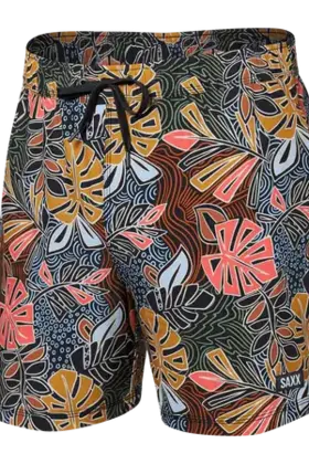 SAXX OH BUOY 5" Swimshorts - Desert Palms
