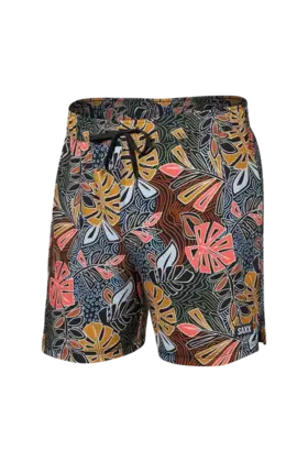 SAXX OH BUOY 5" Swimshorts - Desert Palms