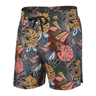 SAXX OH BUOY 5" Swimshorts - Desert Palms