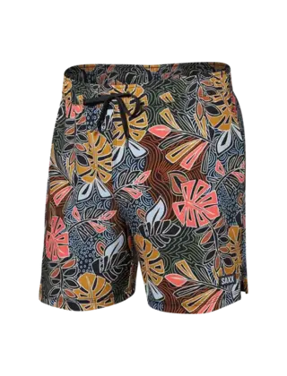 SAXX OH BUOY 5" Swimshorts - Desert Palms