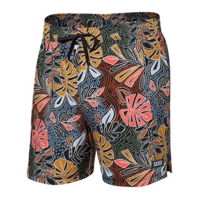 SAXX OH BUOY 5" Swimshorts - Desert Palms SAXX OH BUOY 5" Swimshorts - Desert Palms