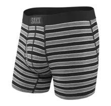 SAXX ULTRA Boxer Brief - Black Crew Stripe