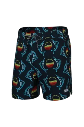 SAXX OH BUOY 5" Swimshorts - Sunset Crest