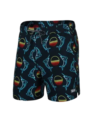 SAXX OH BUOY 5" Swimshorts - Sunset Crest