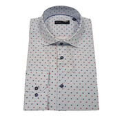 LIGHT BLUE HORST FLORAL DRESS SHIRT