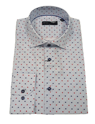 LIGHT BLUE HORST FLORAL DRESS SHIRT