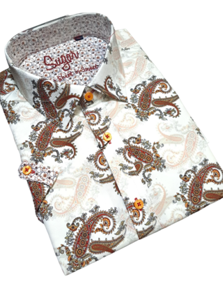 Floral paisley shirt, Hörst, Shop Men's Patterned Shirts Online