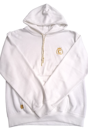 CC APPAREL PULLOVER HOODIE - White
