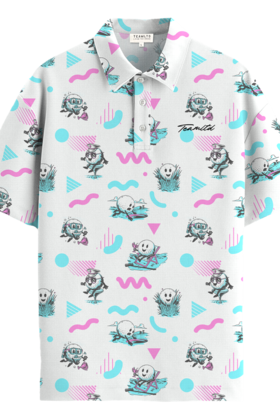 TEAMLTD Par-Tee Polo - Mulligan White