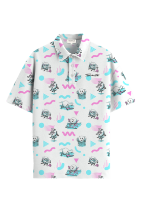 TEAMLTD Par-Tee Polo - Mulligan White