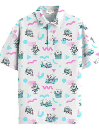 TEAMLTD Par-Tee Polo - Mulligan White