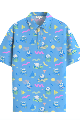 TEAMLTD Par-Tee Polo - Mulligan Blue