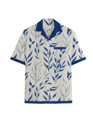 TEAMLTD Vice Button-Up - Azure