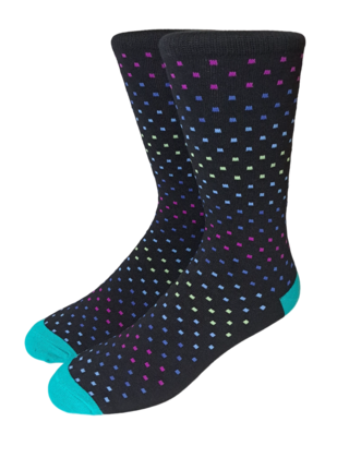 Eldorado Dot Pattern  Socks - Style S32