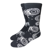 Eldorado Paisley Pattern  Socks - Style S25 Eldorado Paisley Pattern  Socks - Style S25