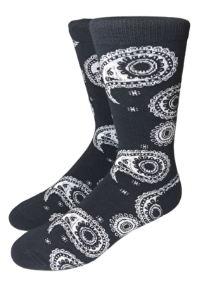 Eldorado Paisley Pattern  Socks - Style S25