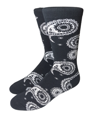 Eldorado Paisley Pattern  Socks - Style S25