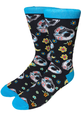 Eldorado Skull Pattern  Socks - Style S45