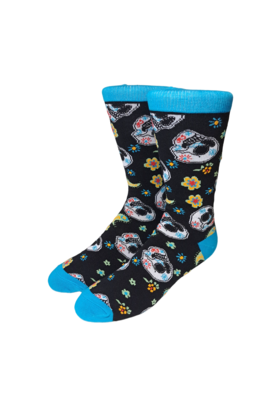 Eldorado Skull Pattern  Socks - Style S45