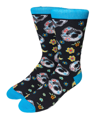 Eldorado Skull Pattern  Socks - Style S45