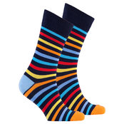 Socks N Socks Men's  Stripe Crew Socks Socks N Socks Men's  Stripe Crew Socks